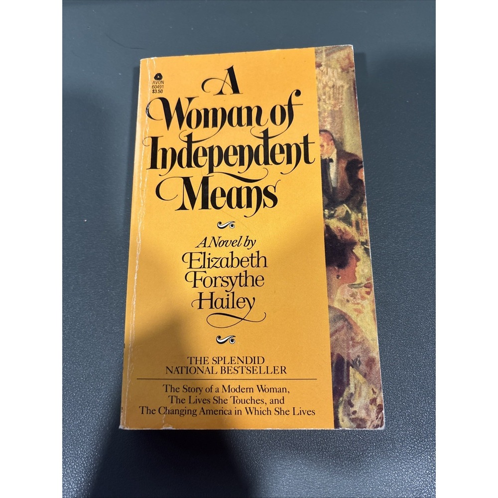 A Woman Of Independent Means Elizabeth Forsythe Hailey 1979 Avon Epistolary